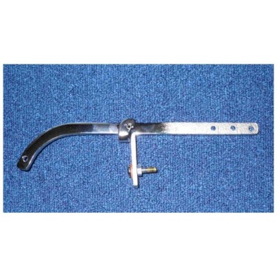 Universal Chain pull lever arm & fulcrum bracket for high level cisterns - Chrome