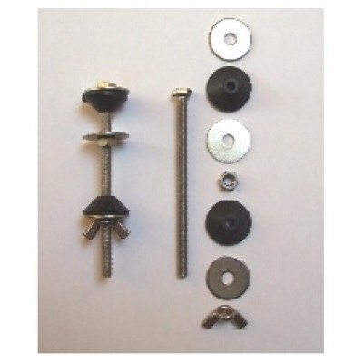 Close coupling bolts for drilled models of WC toilet cisterns