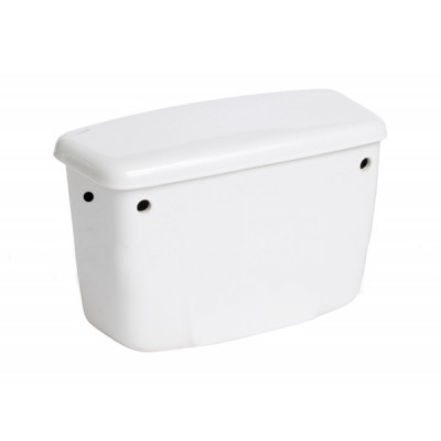 CLASSIC LOW LEVEL SIDE SUPPLY cistern and fittings - ALMOND