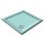 1200X800 Turquoise Offset Quadrant Shower Trays
