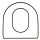 IRIS Solid Wood Replacement Toilet Seats