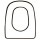 Laufen Standard Solid Wood Replacement Toilet Seats