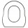 COLONIAL Solid Wood Replacement Toilet Seats
