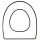 VIALA Solid Wood Replacement Toilet Seats
