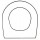WHITE Custom Made Wood Replacement Toilet Seats