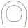 WHITE Custom Made Wood Replacement Toilet Seats