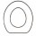 Goodwood STANDARD Solid Wood Replacement Toilet Seats