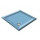 900x700 Bermuda Blue Rectangular Shower Trays