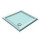 1400X800 Blue Grass Rectangular Shower Trays