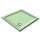 900 Light Green  Pentagon Shower Trays