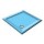 900X760 Pacific Blue Offset Quadrant Shower Trays