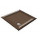 900x800 Bail Brown Offset Quadrant Shower Trays