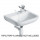 Portman 21 500 x 420mm Basin - White / One right hand taphole No overflow No chainhole