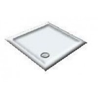 1000X800 Misty Grey Offset Quadrant Shower Trays