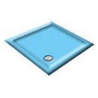 1400 Pacific Blue Offset Pentagon Shower Trays