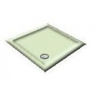 1400 Whisper Green Offset Pentagon Shower Trays