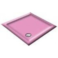 1000x1000x50mm Flamingo Pink Square Shower Trays