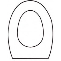 CIPRIANO  Solid Wood Replacement Toilet Seats