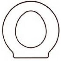 TULIP  Solid Wood Replacement Toilet Seats