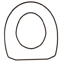 SATURN Solid Wood Replacement Toilet Seats