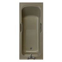 AVOCADO / 2 TAPHOLE TWINGRIP BATH 1500x700