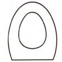Cesame FENICE Solid Wood Replacement Toilet Seats