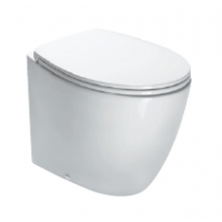 57 Back to wall pan-White