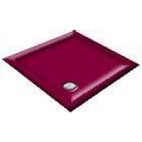 900x800 Burgundy  Rectangular Shower Trays