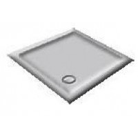 1000 Whisper Grey Pentagon Shower Trays