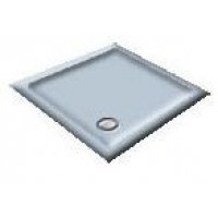 900X800 White/Blue Delft Offset Quadrant Shower Trays