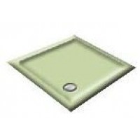 900X800 Willow Green Offset Quadrant Shower Trays