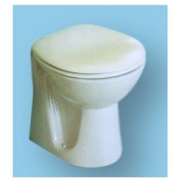 Indian Ivory WC TOILET PAN back to wall model