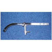 Armitage Shanks Chain pull lever arm & fulcrum bracket for high level cisterns - Chrome
