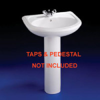 Camargue 600 Basin 1 Taphole - White