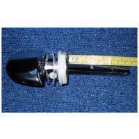 Side hole mounted cistern lever, Finish - Chrome, Arm length 70mm (short)
