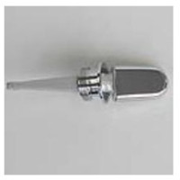 Spring Bathrooms (Fordhams) WC side toilet cistern lever (round hole mounting) - Chrome