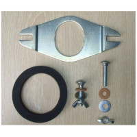 Trent Oval hole (adjustable) close coupling plate & fittings